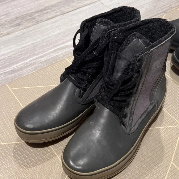 Sorel men’s woodbine boots - Picture 3 of 6